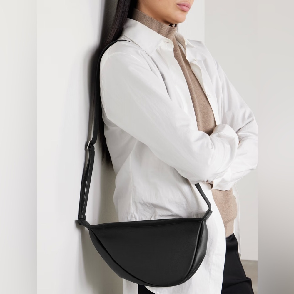 The Row Black ‘Slouchy Banana’ Bag